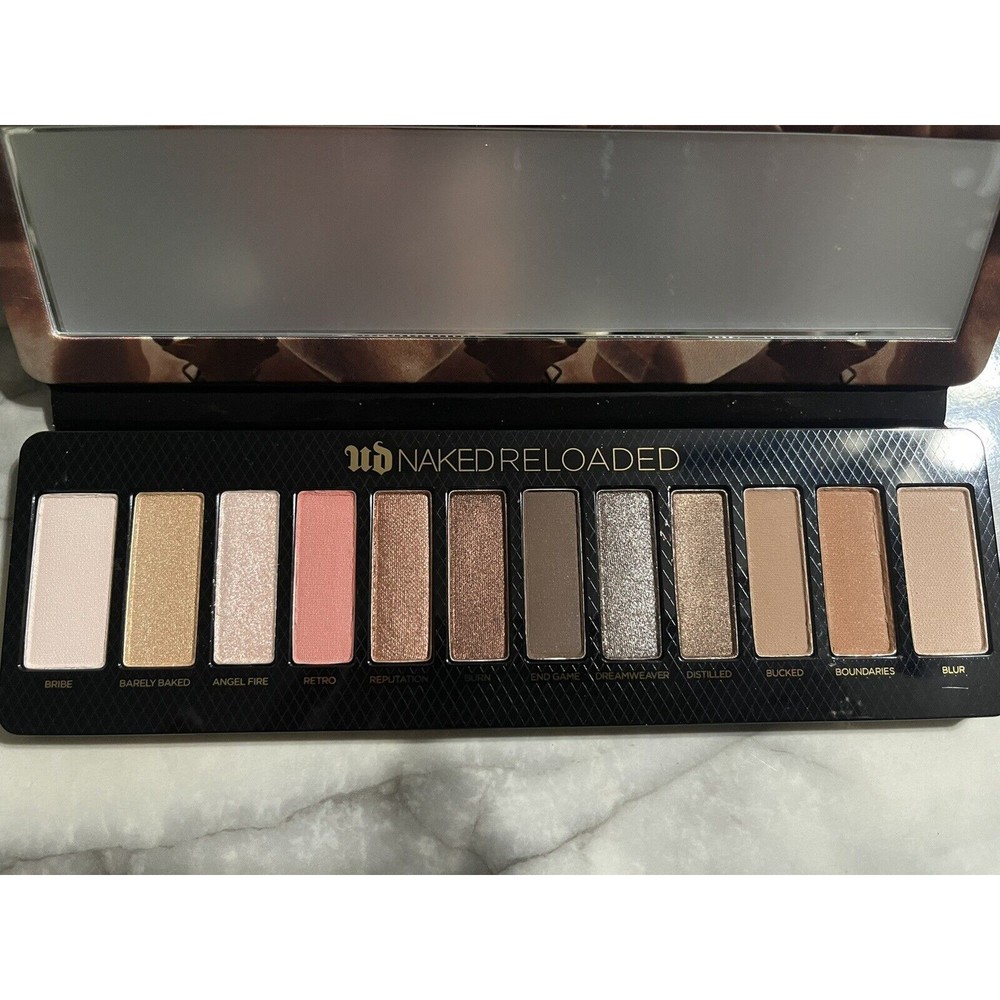 New in box Authentic URBAN DECAY Naked RELOADED Eyeshadow Palette 12 shades - Picture 2 of 2